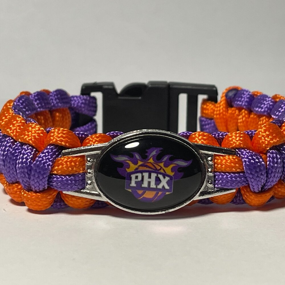Phoenix Suns NBA Paracord Bracelet NEW